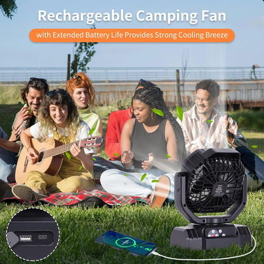 (X) Ventilador F10 recargable portátil de alta velocidad de 20000 mAh $56.99 - Img 126963332