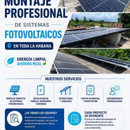 ⚡ Servicio Profesional de Montaje de Sistemas Fotovoltaicos en toda La Habana⚡ - Img 56509362