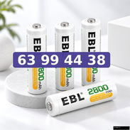 Pilas Recargables AA EBL - Img 57421547