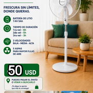 Ventilador Recargable de 18 pulgadas Gran rebaja en 50 usd con mensajería gratis - Img 55925664