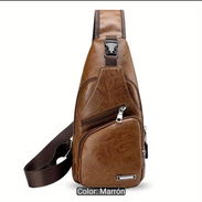 Bolso para hombre | Bandolera | Fletera Marrón 6500 CUP Playa Mensajería con costo adicional - Img 57557275