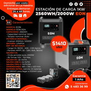 💡2560WH💡 ESTACIÓN DE ENERGÍA EON 2000W/2560WH BATERÍA. MENSAJERÍA VON FACTURA Y GARANTÍA - Img 54765838