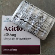 ⚕️- Aciclovir 400mg, 1 Tira de 10 Tableta -⚕️ - Img 48606163