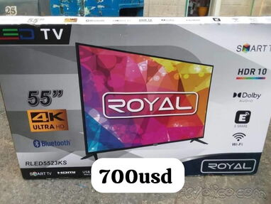 Smart TV 55 4K marca Royal - Img main-image