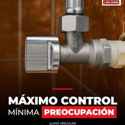Llave de ángulo para sanitarios, lavabos y fregaderos... - Img 55203484