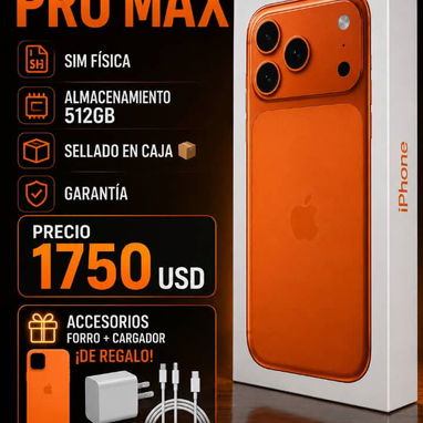 🎁iPhone 17 pro max de 256gb - Img 127664962