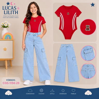 Conjunto de niñas y niños - 7/10