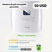 Lámparas de gel recargables para uñas - Img 56743263