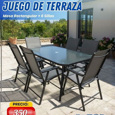 Conjunto de terraza 315 usd mensajería disponible para toda la habana - Img 122341570