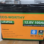 🟥BATERÍA LIFEPO4 ECO-WORTHY 12.8V 100AH. 1280Wh.300usd - Img 58020400