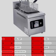 Freidora eléctrica digital profesional de una cesta de 14 litros, nueva en caja - Img 56579545