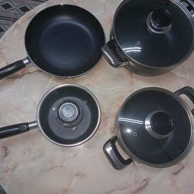 Set de Ollas Antiadherentes Royal para Inducción - Img 119454613