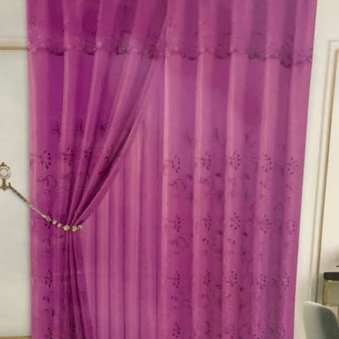 Cortinas de Satin y encaje - Img 107913609