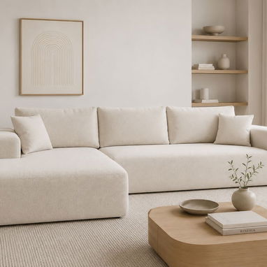 Sofa moderno de sala/sofa empacado al vacío nuevos en caja - Img 124169423