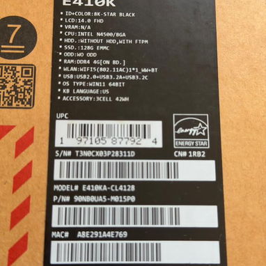 320USD Laptop Asus nueva - Img 123202082