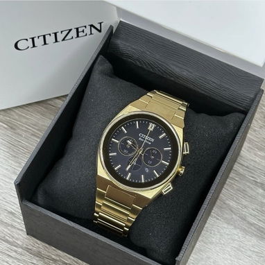 CITIZEN ECODRIVE AXIOM SC (CA4582-54E) DE HOMBRE CON CRONOGRAFO , 43MM CON CRISTAL DE ZAFIRO Y ACERO DORADO 58049738 - Img 107947291