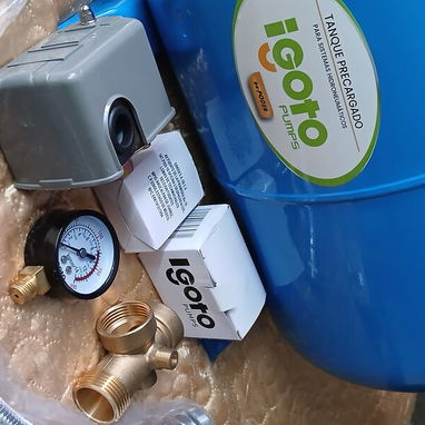 Membrana, presostato y tanque para kiwan o hidroneumaticos - Img 112283364