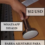 BARRA AJUSTABLE PARA CORTINA DE BAÑO, ENTREGA DE FACTURA. VARIEDAD DE ARTÍCULOS DEL HOGAR, FERRETERÍA, ETC - Img 54640888