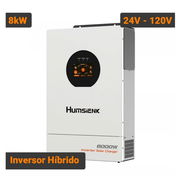Inversor Solar Híbrido Humsienk 8kW 48V 110/120V Dual MPPT - Img 57533667