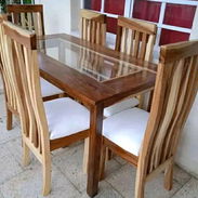 Juegos de Comedor de 6 Sillas listos para Entregar. - Img 57883233