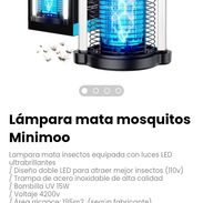 Lámpara mata mosquitos Minimoo. Equipada con luces LED ultrabrillantes - Img 56308364