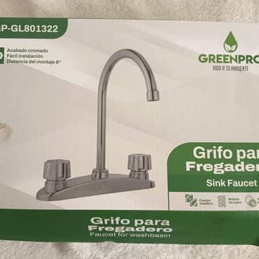 Para que dejes de pelear con casa: GRIFO GREENPRO CROMADO ALTO – 16 USD. 📞56249037 - Img 123304821