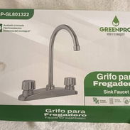 Cansada de pelear con ollas que no entran en el fregadero? 😤  Con el Grifo GREENPRO Cromado Alto eso termina. 16 USD - Img 55792229