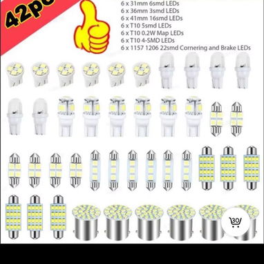 Bombillos LED de diferentes modelos para su carro. Interior para ladas y otros, población, stop, marcha atrás, fijarse - Img 103537285