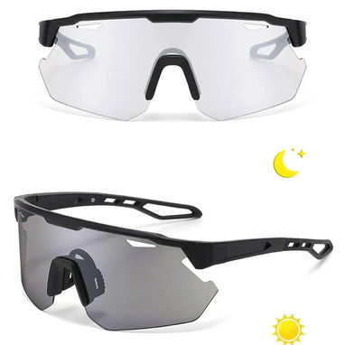 🌙☀️ ¡Gafas Deportivas 2 en 1! Perfectas para moto, ciclismo y más. - 2/6