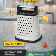 RALLADOR DE COCINA CON 4 CARAS - Img 56125245