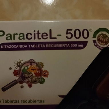 ©️- Nitazoxanida (PARASITEL) Plantassel 500 mg, 1 Tira de 3 Tableta -©️ - Img 97752226