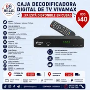 Caja decodificadora de TV digital Vivam - Img 56295851