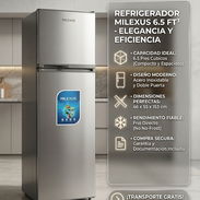 Refrigerador Milexus 6.5 FT³ - $380 USD | Envío Gratis a Domicilio + Garantía y Papeles Incluidos | Doble Puerta - Img 57745789