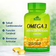 ✔ Omega 3 Alfa 100 Tabletas precio 12USD - Img 55855839