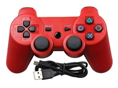 ^ tooKonsolas ^ - Mandos de PlayStation 3 [0KM] + Cable de Carga + ThumSticks - Img main-image