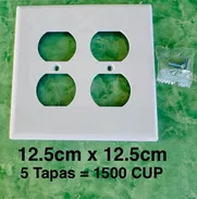 5 Tapas Tomacorriente DOBLES … 52819128 - Img 47308994