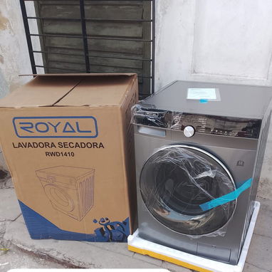 LAVADORA CARGA FRONTAL SECADORA AL VAPOR ROYAL 14 KG - Img 120260683