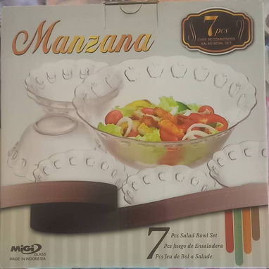 VENDO JUEGO DE ENSALADERA/DULCERA DE CRISTAL FINO. - 2/3