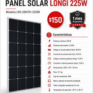 LONGI 225W. PANEL SOLAR 225W MONOFACIAL LONGI - Img 56959244