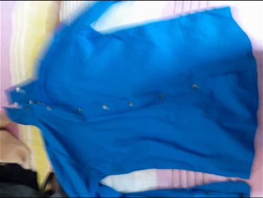 Camisa manga larga azul nueva. - Img main-image