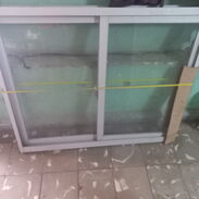 Ganga ventana de cristal y aluminio de 120 de ancho y 1 metro de alto - Img 45475627