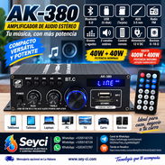 AK-380 AMPLIFICADOR ESTÉREO 40W + 40W - Img 57263200