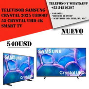 TV Samsung U8000F 55" Crystal 2025 Crystal UHD 4K Smart TV "Nuevo Sellado" 540 USD - Img 56951074