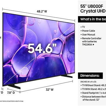 Smart TV 55" Samsung Crystal UHD U8000F 4K (2025) - Img 126821309