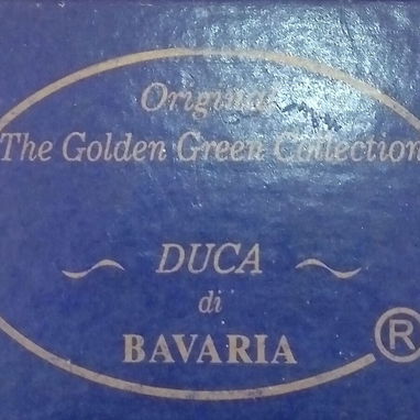 Mini tazas de té de porcelana (8 piezas) de la colección Golden Green de Duca di Bavaria - Img 121346733