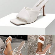 ❤️‍🔥 SANDALIAS DE TACÓN COLOR BLANCO❤️‍🔥 - Img 55065357