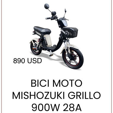 BICI MOTO MISHOZUKI GRILLO 900W 28A - Img 116466670
