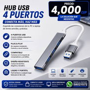 Hub USB 4 Puertos - Img 57792621