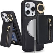 📱✨ Funda Cartera iPhone 15 Pro Max con MagSafe y Tarjetero 2 en 1 ✨📱 - Img 55473989