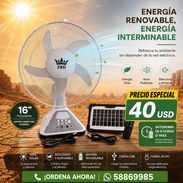 Ventilador recargable de 16 pulgadas - Img 55399562